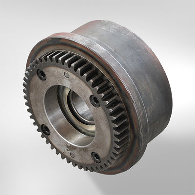 Steel Casting Railway Wagon Wheel For Rail Transfer Cart