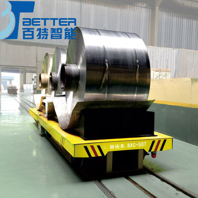 V-Shaped Frame AGV Transfer Cart with 300-ton Load Capacity and Anti-Explosion for Heavy Duty Material Transportation