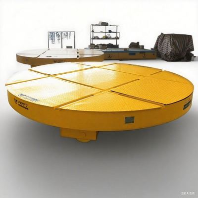 Transport 30t Trackless Turning Electricmaterial Transfer Carts