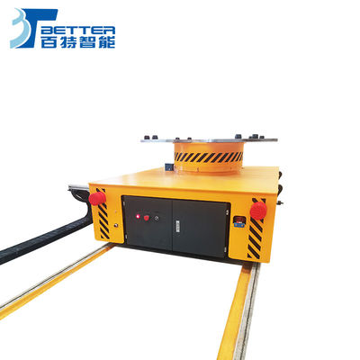 Innovative Heavy-Duty Rail Transfer Cart for Heavy Material Movement in Industrial Environments