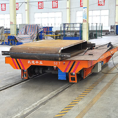 Industrial 290Ton Rail Transfer Cart for Easy and Precise Handling of Large Structural Components