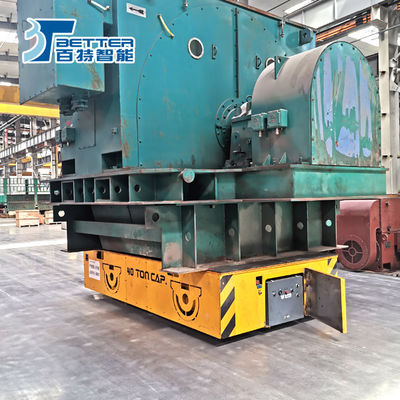 Customizable Trackless Transfer Cart for Manufacturing Execution Systems Integration