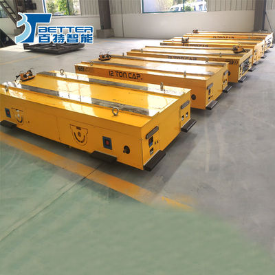 Optimize Steel Plant Operations with Trackless Transfer Cart for Material Handling