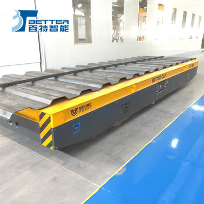 Heavy-Duty Trackless Transfer Cart for Die Storage and Press Operations