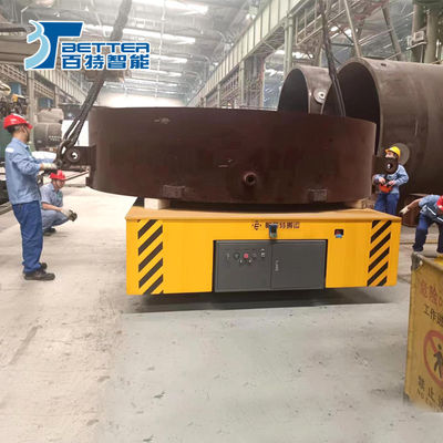 Efficiently Transport Heavy Loads with our Metal Industry Motorized Handling Vehicle and Transfer Cart