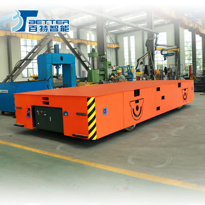 Trackless Transfer Cart for Moving Heavy and Valuable Molds