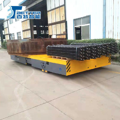 Trackless Transfer Cart for Moving Heavy and Valuable Molds