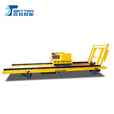 1-300ton Four Wheel Steering Trackless Motorized Transfer Cart