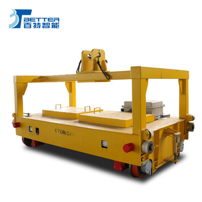 Battery Powred Electric Flatbed Transfer Cart Transport Precast Slab