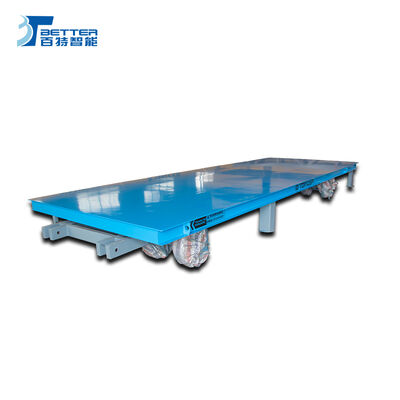 Customized Industrial Trailer and Electric Transfer Cart for in Loop Production Line and Steel Workpiece Transport Solutions